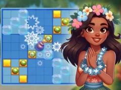 Peli Block Puzzle Tropical Story verkossa