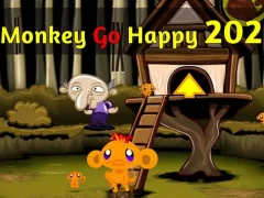 Peli Monkey Go Happy Stage 202 verkossa