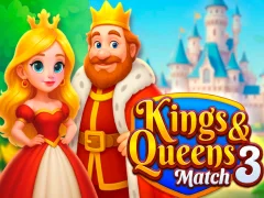 Peli Kings and Queens Match 3 verkossa