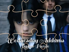 Peli Wednesday Addams Jigsaw Puzzle verkossa