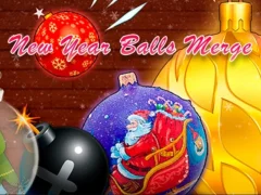 Peli New Year Balls Merge verkossa