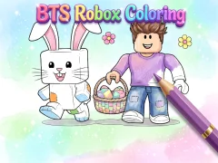 Peli BTS Roblox Coloring verkossa
