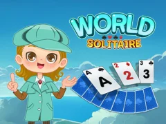Peli World Solitaire Tripeaks verkossa