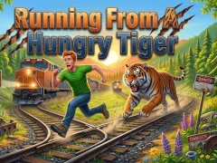 Peli Running From A Hungry Tiger verkossa