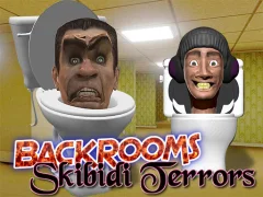 Peli Backrooms Skibidi terrors verkossa