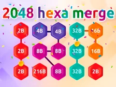 Peli 2048 Hex Chain Merge verkossa