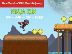 Peli Ninja Run Double Jump verkossa