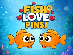 Peli Fish Love Pins verkossa