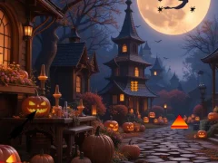 Peli Halloween Spider Web Treasure Escape verkossa