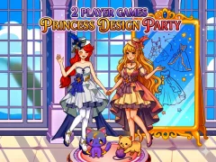 Peli 2 Player Games Princess Design Party verkossa