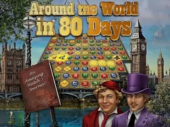 Peli Around the World in 80 days verkossa