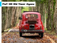 Peli Fiat 500 Old Timer Jigsaw verkossa