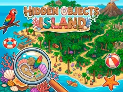 Peli Hidden Objects Island verkossa