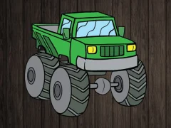 Peli Monster Truck Jigsaw verkossa