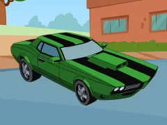 Peli Ben 10 Car Jigsaw verkossa