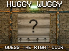Peli Huggy Wuggy Guess the right door verkossa