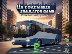 Peli US Coach Bus Simulator Game verkossa