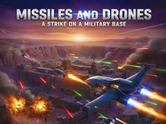 Peli Missiles and Drones: A Strike On A Military Base verkossa