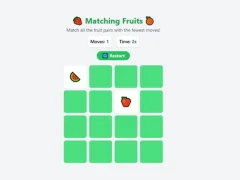Peli Matching Fruits verkossa