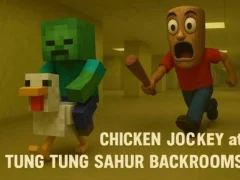 Peli Chicken Jockey at Tung Tung Sahur Backrooms verkossa