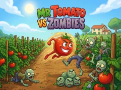 Peli Mr Tomato VS Zombies verkossa
