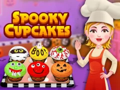 Peli Spooky Cupcakes verkossa