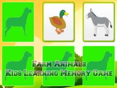 Peli Farm Animals Kids Learning  Memory verkossa
