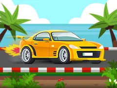 Peli 2D Car Racing verkossa