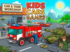Peli Kids Cars Games verkossa