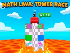 Peli Math Lava: Tower Race verkossa