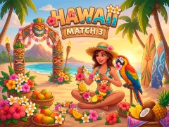 Peli Hawaii Match 3 verkossa