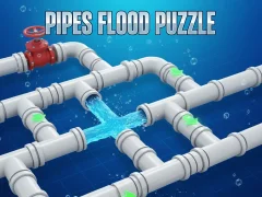 Peli Pipes Flood Puzzle verkossa