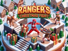 Peli Power Rangers Christmas run verkossa