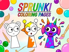 Peli Sprunki Coloring Pages verkossa