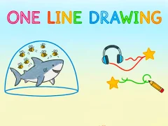 Peli One Line Drawing verkossa