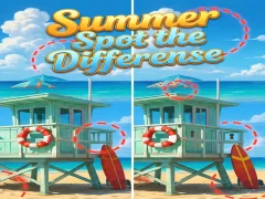 Peli Summer Spot the Differense verkossa