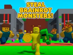 Peli Steal Brainrot Monsters! verkossa