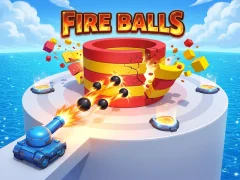 Peli Fire Balls verkossa