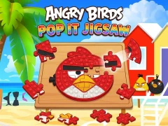 Peli Angry Birds Pop It Jigsaw verkossa
