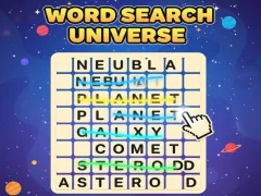 Peli Word Search: Universe verkossa