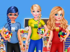 Peli BFF Princess Vote For  FIFA 2018 Quarter Finals verkossa