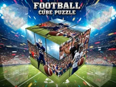 Peli Football Cube Puzzle verkossa