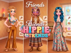 Peli Friends Hippie Trends verkossa