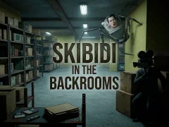 Peli Skibidi In The Backrooms verkossa