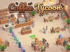 Peli Coffee Tycoon verkossa