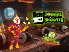 Peli Ben 10 Zombie Shooter verkossa