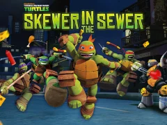 Peli Teenage Mutant Ninja Turtles: Skewer in the Sewer verkossa
