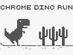 Peli Chrome Dino Run verkossa