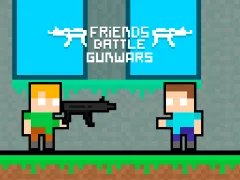 Peli Friends Battle Gunwars verkossa