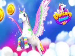 Peli Unicorn Run 3D verkossa